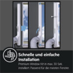 Aire acondicionado portátil - AEG PX71-265WT, 40 m², 64 dB(A), Blanco - Imagen 7