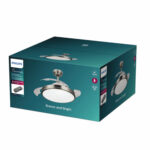 Ventilador de techo - PHILIPS Atlas, 63 W, 6 velocidades, Plata - Imagen 2