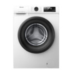Lavadora carga frontal - HISENSE WFQP901418VM, 9 kg, 15 programas, Blanco