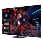 TV QLED 75" - TCL 75C745, UHD 4K, Quad Core, Smart TV, DVB-T2 (H.265), Negro - Imagen 3