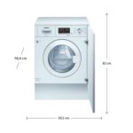 Lavadora secadora - SIEMENS iQ500 WK14D543ES, 7 kg + 4 kg, Blanco - Imagen 8