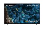 TV OLED 55" - SONY XR55A80LAEP, UHD 4K, Cognitive Processor XR, Smart TV, DVB-T2 (H.265), Negro