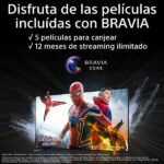 TV LED 43" - SONY KD43X75WLPAEP, UHD 4K, Procesador X1 4K, Smart TV, DVB-T2 (H.265), Negro - Imagen 6