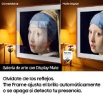 TV QLED 32" - Samsung The Frame TQ32LS03CBUXXC, Full-HD, Hyper Real, Smart TV 2023, DVB-T2 (H.265), Negro - Imagen 7