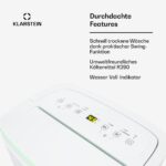 Deshumidificador - KLARSTEIN DryFy Connect 40, 7 l, 45 m², Blanco - Imagen 5