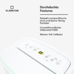 Deshumidificador - KLARSTEIN DryFy Connect 30, 5 l, 30 m², Blanco - Imagen 5