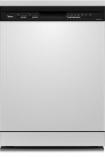 Lavavajillas libre instalación 60 cm - MIDEA MFD60S090W-ES, 12 servicios, 4 programas, 600 mm, Blanco