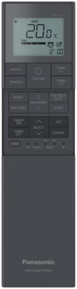 Split 1x1 - PANASONIC KIT-XZ35-ZKE-H ETHEREA Z, 3010 fg/h, Función Inverter, Gris grafito - Imagen 5