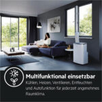 Aire acondicionado - AEG Aeg AXP26U338CW aire acondicionado portatil 950011012, 9000 fg/h, 4 velocidades, 40 m², 64 dB(A), Inox - Imagen 4