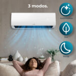 Split 1x1 - CECOTEC AirClima 12000 Smartfresh Connected, 12000 fg/h, Función Inverter, Multicolor - Imagen 8