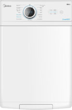 Lavadora carga superior - MIDEA MF100T60B/W-ES, 6 kg, 1200 rpm, 15 programas, Blanco - Imagen 2