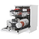 Lavavajillas libre instalación 60 cm - HOOVER H-DISH 500 HF 5C4F0PW, 15 servicios, 8 programas, 60 cm, Blanco - Imagen 5