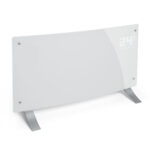 Calefactor convector - KLARSTEIN Bornholm Curved Smart, 2000 W, Blanco