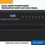 Lavavajillas compacto - EXQUISIT GSP206-030D, 6 servicios, 7 programas, 55 cm, Negro - Imagen 6