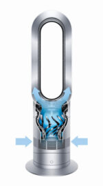 Ventilador-calefactor - DYSON Hot+Cool Jet Focus, 2000 W, Multicolor - Imagen 3