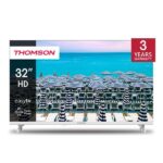 TV LED 32" - THOMSON 32HD2S13W, HD, Quad Core Processor MSD3663LSA-SW, DVB-T2 (H.265), Blanco