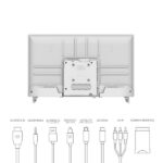 TV LED 32" - THOMSON 32HD2S13W, HD, Quad Core Processor MSD3663LSA-SW, DVB-T2 (H.265), Blanco - Imagen 4