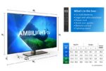 TV OLED 65" - PHILIPS 65OLED808/12, OLED 4K, Philips P5, Smart TV, DVB-T2 (H.265), licenciado, Gris - Imagen 5