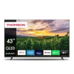 TV QLED 43" - THOMSON 43QA2S13, UHD 4K, Smart TV, DVB-T2 (H.265), Negro