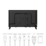 TV LED 24" - THOMSON 24HD2S13, HD, MSD3663LSA-SW, DVB-T2 (H.265), Negro - Imagen 3