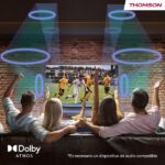 TV LED 24" - THOMSON 24HD2S13, HD, MSD3663LSA-SW, DVB-T2 (H.265), Negro - Imagen 9