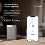 Deshumidificador - KLARSTEIN DryFy Connect 40, 5 l, 45 m², Antracita - Imagen 6