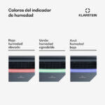 Deshumidificador - KLARSTEIN DryFy Connect 40, 5 l, 45 m², Antracita - Imagen 7