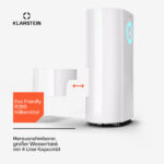 Deshumidificador - KLARSTEIN DryFy Pro Connect, 4 l, 30 m², Negro - Imagen 5