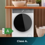 Lavadora carga frontal - Cecotec Bolero DressCode 10800 Inverter A, 10 kg, 1400 rpm, Motor Inverter Plus, Detector de carga, White - Imagen 8