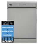 Lavavajillas libre instalación 60 cm - SAUBER SERIE 1-DW6103X V, 4 programas, 59,8 cm