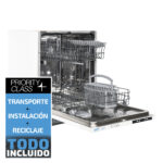 Lavavajillas integrable 60 cm - SAUBER SERIE 1-DWBI6013 V, 4 programas, 59,8 cm, Blanco