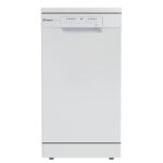 Lavavajillas - Candy Brava CDPH 2L1049W-01, 10 servicios, 5 programas, 45 cm, Programa rápido 39' min, Blanco