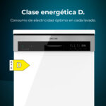 Lavavajillas libre instalación - CECOTEC Bolero Aguazero 6200 D, 60 cm, Multicolor - Imagen 4