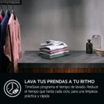 Lavadora carga frontal - AEG Serie 6000 ProSense LFR6194O4Q, 9 kg, 1,400 rpm, 10 programas, Blanco - Imagen 8