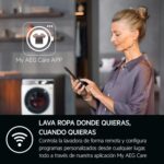 Lavadora carga frontal - AEG Serie 6000 ProSense LFR6194O4Q, 9 kg, 1,400 rpm, 10 programas, Blanco - Imagen 9