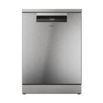 Lavavajillas - HAIER XF 4A4M4PX, 14 servicios, 10 programas, 600 mm, Inox