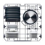 Lavavajillas - HAIER XF 6B2M3PX, 16 servicios, 10 programas, 600 mm, Plata - Imagen 8