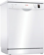 Lavavajillas - Bosch Serie 2 SMS25AW05E, Independiente, 12 cubiertos, 5 Programas, 60 cm, Blanco