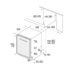 Lavavajillas integrable 60 cm - CATA LVI 61013, 13 servicios, 5 programas, 64,5 cm, Inox - Imagen 7