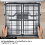 Lavavajillas - Samsung DW60M6050FS, 14 servicios, 7 programas, 59.8 cm, Función Higiene, Configuración Flexible, Inox - Imagen 6