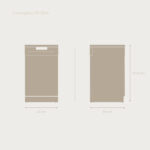 Lavavajillas libre instalación 45 cm - EVVO D1X Slim, 5 programas, 448 mm, Inox - Imagen 6