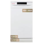 Lavavajillas libre instalación 45 cm - EVVO D1 Slim, 5 programas, 448 mm, Blanco