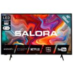 TV LED 40" - SALORA SMART40TV, Full-HD, Smart TV, DVB-T2 (H.265), Negro
