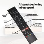 TV LED 50" - SALORA SMART50TV, UHD 4K, Smart TV, DVB-T2 (H.265), Negro - Imagen 3