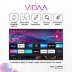 TV LED 32" - SALORA FOD32HV, HD, Smart TV, Negro - Imagen 2