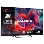 TV LED 32" - SALORA FOD32HV, HD, Smart TV, Negro - Imagen 9