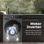 Lavadora secadora - Nova 8/6 EVVO, 1350 rpm, 13 programas, Blanco - Imagen 5