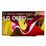 TV OLED 83" - LG OLED83C44LA.AEU, UHD 4K, Procesador Inteligente 4K α9 Gen7, Smart TV, DVB-T2 (H.265), Negro