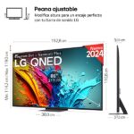 TV QNED 86" - LG 86QNED86T6A.AEU, UHD 4K, Procesador Inteligente 4K α8, Smart TV, DVB-T2 (H.265), Negro - Imagen 4