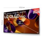 TV OLED 55" - LG OLED55G45LW.AEU, UHD 4K, Procesador Inteligente 4K α11, Smart TV, DVB-T2 (H.265), Negro - Imagen 4